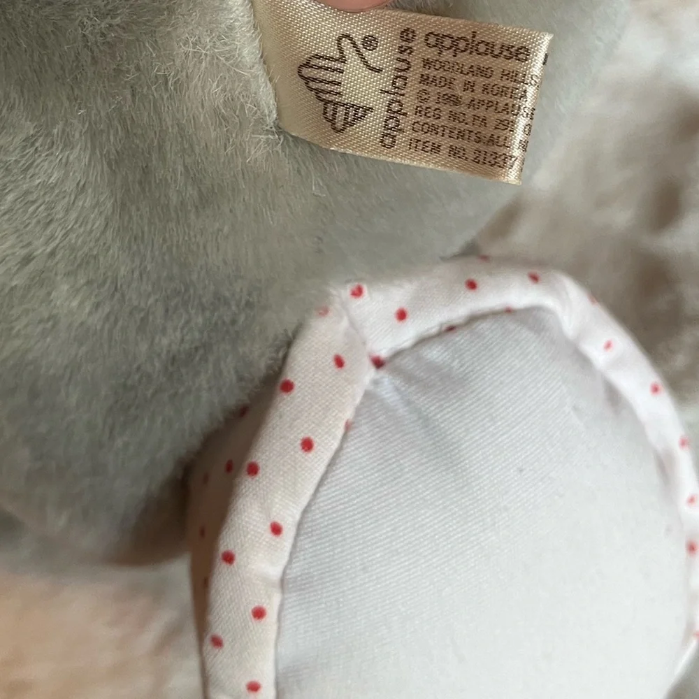 NWT Vintage 1988 Applause Sugarplum Holly 12” Christmas Decor Stuffed Plush Toy